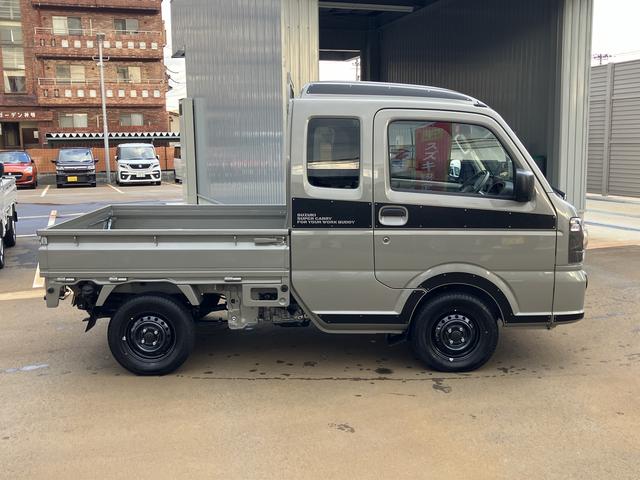 スーパーキャリイ スーパーキャリイ Xリミテッド 4WD/4AT キーレス オートライト 衝突被害軽減システム アイドリングストップ 横滑り防止機能 衝突安全ボディ(3枚目)