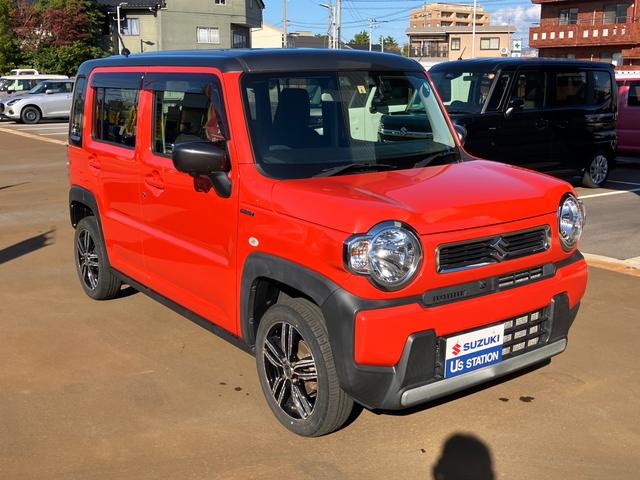 ハスラー HYBRID G 4WD/カーナビ/全方位カメラ オートライト プッシュスタート シートヒーター 衝突被害軽減システム アイドリングストップ 横滑り防止機能 衝突安全ボディ 盗難防止システム(2枚目)