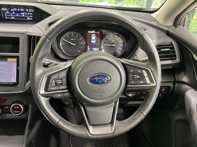 インプレッサスポーツ 1.6i-Lアイサイト SDナビ バックカメラ アイサイト レーダークルーズ パドルシフト 禁煙車 ETC スマートキー LEDヘッド 車線逸脱警報 オートライト オートエアコン 純正16インチアルミ(11枚目)