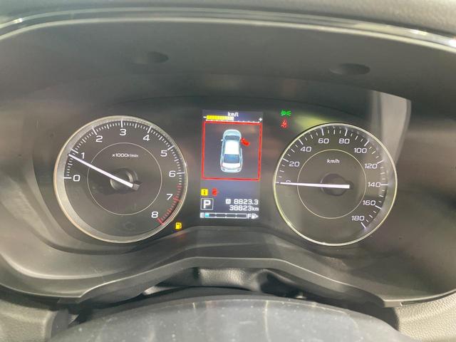 インプレッサスポーツ 1.6i-Lアイサイト SDナビ バックカメラ アイサイト レーダークルーズ パドルシフト 禁煙車 ETC スマートキー LEDヘッド 車線逸脱警報 オートライト オートエアコン 純正16インチアルミ(26枚目)