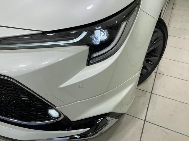 カローラツーリング ハイブリッド ダブルバイビー モデリスタフルエアロ 純正ナビ付ディスプレイオーディオ バックカメラ セーフティセンス レーダークルーズ ハーフレザーシート コーナーセンサー スマートキー LEDヘッド ETC(12枚目)