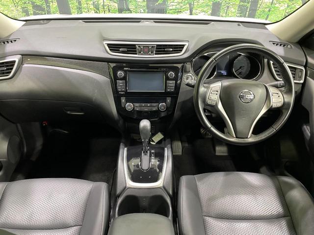 エクストレイル 20X ハイブリッド エマージェンシーブレーキP 4WD 純正SDナビ 全周囲カメラ 衝突被害軽減システム 禁煙車 ハーフレザーシート ドラレコ コーナーセンサー スマートキー LEDヘッド ビルトインETC クルコン オートライト(2枚目)