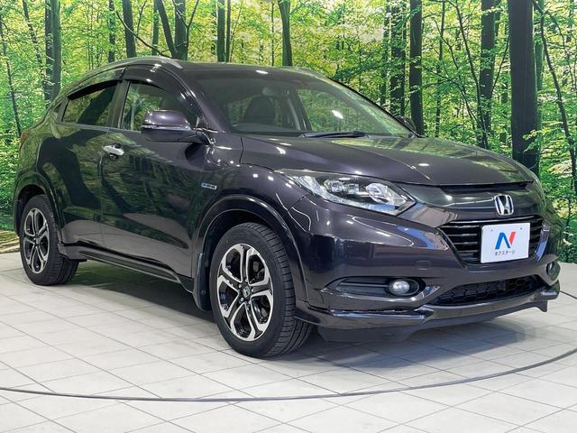 ヴェゼル ハイブリッドZ ホンダセンシング 純正ナビ バックカメラ ハーフレザーシート ETC Bluetooth フルセグ スマートキー LEDヘッド シートヒーター クルコン デュアルエアコン オートライト(16枚目)