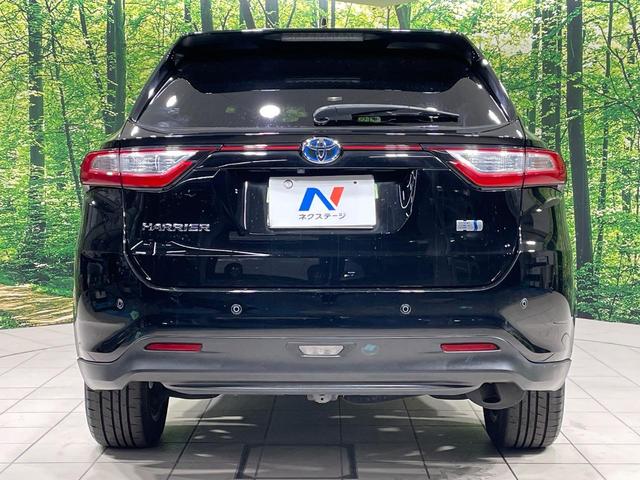 ハリアーハイブリッド プレミアム メタル アンド レザーパッケージ 4WD SDナビ バックカメラ 寒冷地仕様 衝突被害軽減システム レーダークルーズ 禁煙車 電動リアゲート レザーシート 前席シートエアコン コーナーセンサー スマートキー LEDヘッド ETC(16枚目)