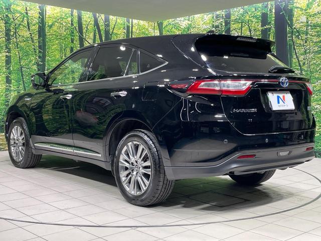 ハリアーハイブリッド プレミアム メタル アンド レザーパッケージ 4WD SDナビ バックカメラ 寒冷地仕様 衝突被害軽減システム レーダークルーズ 禁煙車 電動リアゲート レザーシート 前席シートエアコン コーナーセンサー スマートキー LEDヘッド ETC(22枚目)