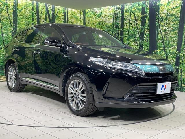 ハリアーハイブリッド プレミアム メタル アンド レザーパッケージ 4WD SDナビ バックカメラ 寒冷地仕様 衝突被害軽減システム レーダークルーズ 禁煙車 電動リアゲート レザーシート 前席シートエアコン コーナーセンサー スマートキー LEDヘッド ETC(24枚目)