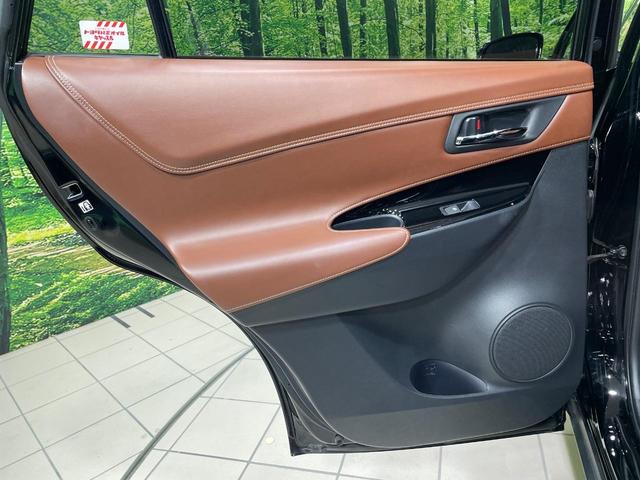 ハリアーハイブリッド プレミアム メタル アンド レザーパッケージ 4WD SDナビ バックカメラ 寒冷地仕様 衝突被害軽減システム レーダークルーズ 禁煙車 電動リアゲート レザーシート 前席シートエアコン コーナーセンサー スマートキー LEDヘッド ETC(26枚目)