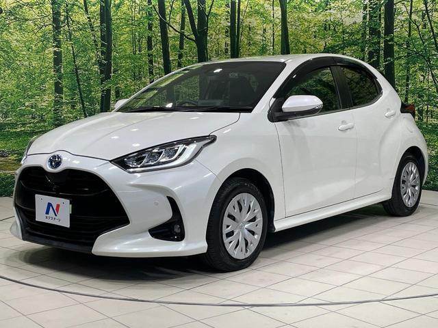 ヤリス ハイブリッドＺ　全周囲カメラ　衝突被害軽減システム　レーダークルーズ　禁煙車　スマートキー　ＬＥＤヘッド　ビルトインＥＴＣ　オートハイビーム　車線逸脱警報　オートライト　オートエアコン　Ｂｌｕｅｔｏｏｔｈ　フルセグ（21枚目）