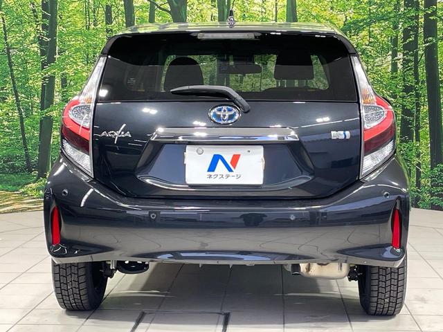 アクア Sスタイルブラック トヨタセーフティセンス 純正SDナビ バックカメラ 禁煙車 寒冷地仕様 ETC Bluetooth  コーナーセンサー スマートキー オートマチックハイビーム オートライト オートエアコン(71枚目)