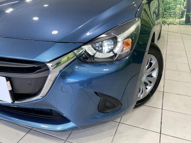 デミオ 15S 純正ナビ バックカメラ 衝突被害軽減システム LEDヘッドライト オートエアコン 禁煙車 前席シートヒーター レーンキープアシスト スマートキー オートライト ブラインドスポットモニター フルセグ(12枚目)