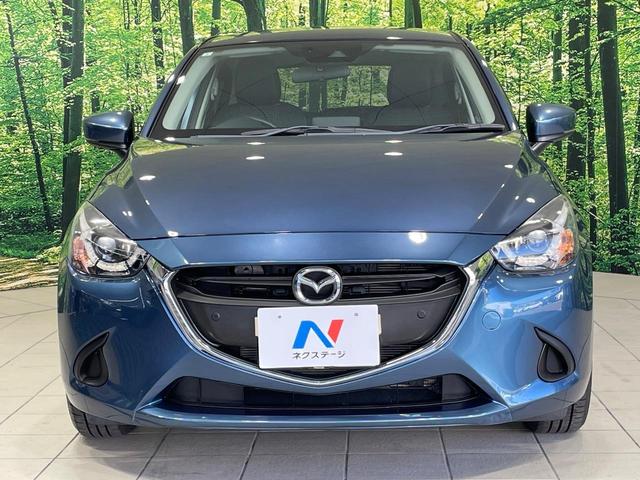 デミオ 15S 純正ナビ バックカメラ 衝突被害軽減システム LEDヘッドライト オートエアコン 禁煙車 前席シートヒーター レーンキープアシスト スマートキー オートライト ブラインドスポットモニター フルセグ(13枚目)