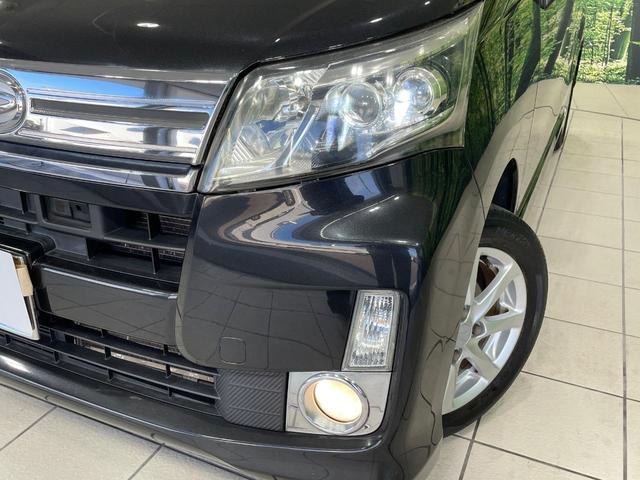 ムーヴ カスタム　Ｘ　ＳＡ　純正ＳＤナビ　衝突被害軽減システム　禁煙車　スマートキー　ＨＩＤヘッド　ＥＴＣ　オートライト　オートエアコン　純正１４インチアルミ　Ｂｌｕｅｔｏｏｔｈ　ＣＤ　ＤＶＤ再生　フルセグ（11枚目）