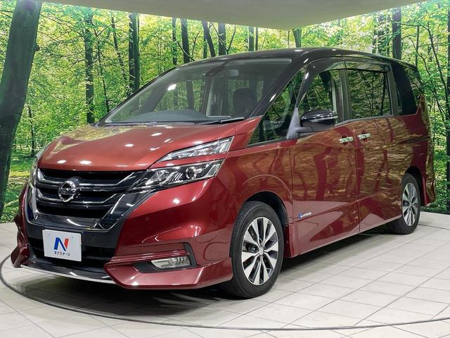 セレナ ハイウェイスター プロパイロットエディション 両側電動スライドドア 純正9型ナビ バックカメラ プロパイロット Bluetooth接続 禁煙車 コーナーセンサー スマートキー LEDヘッド ビルトインETC 車線逸脱警報 オートライト(55枚目)