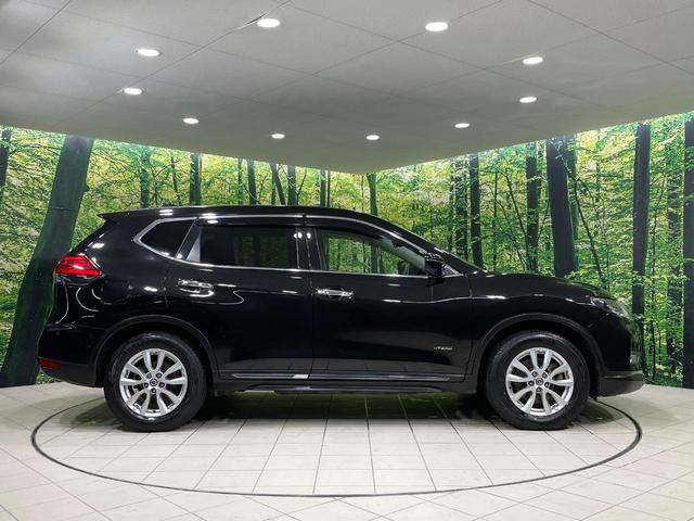 エクストレイル 20Xi ハイブリッド 4WD 純正9型ナビ 全周囲カメラ 衝突被害軽減システム レーダークルーズ 禁煙車 ハーフレザーシート コーナーセンサー スマートキー LEDヘッド ビルトインETC 純正16インチアルミ(17枚目)