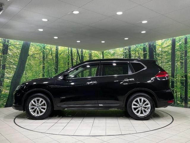 エクストレイル 20Xi ハイブリッド 4WD 純正9型ナビ 全周囲カメラ 衝突被害軽減システム レーダークルーズ 禁煙車 ハーフレザーシート コーナーセンサー スマートキー LEDヘッド ビルトインETC 純正16インチアルミ(18枚目)