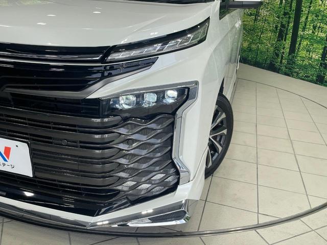 ヴォクシー ハイブリッドＳ－Ｚ　モデリスタエアロ　両側電動ドア　全周囲カメラ　衝突被害軽減システム　レーダークルーズ　禁煙車　コーナーセンサー　スマートキー　ＬＥＤヘッド　ＥＴＣ２．０　純正１７インチアルミ　オートハイビーム（35枚目）