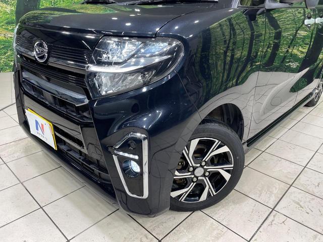 タント カスタムXセレクション 4WD 両側電動ドア 純正ナビ バックカメラ 衝突被害軽減システム Bluetooth接続 禁煙車 ハーフレザーシート コーナーセンサー スマートキー LEDヘッド ビルトインETC(13枚目)