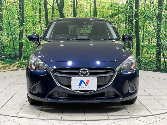 デミオ 13S 純正ナビ 衝突被害軽減システム 禁煙車 スマートキー LEDヘッド ETC Bluetooth接続 ドライブレコーダー CD DVD再生 フルセグ アイドリングストップ 電動格納ミラー(12枚目)