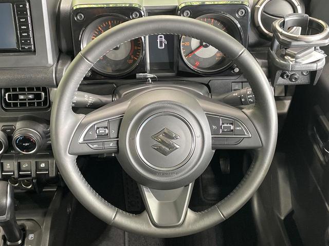 ジムニー XC 4WD 純正SDナビ セーフティサポート 禁煙車 スマートキー LEDヘッド ビルトインETC クルコン 純正16インチアルミ 車線逸脱警報 オートライト オートエアコン Bluetooth CD(11枚目)