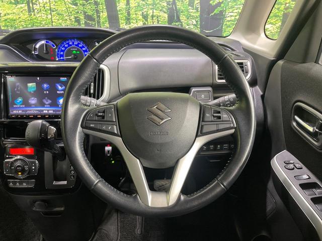 ソリオバンディット ハイブリッドＳＶ　純正８型ナビ　衝突被害軽減システム　電動スライドドア　禁煙車　Ｂｌｕｅｔｏｏｔｈ接続　フルセグ　シートヒーター　ＬＥＤヘッド　ＥＴＣ　クルコン　車線逸脱警報　オートライト　オートエアコン（11枚目）