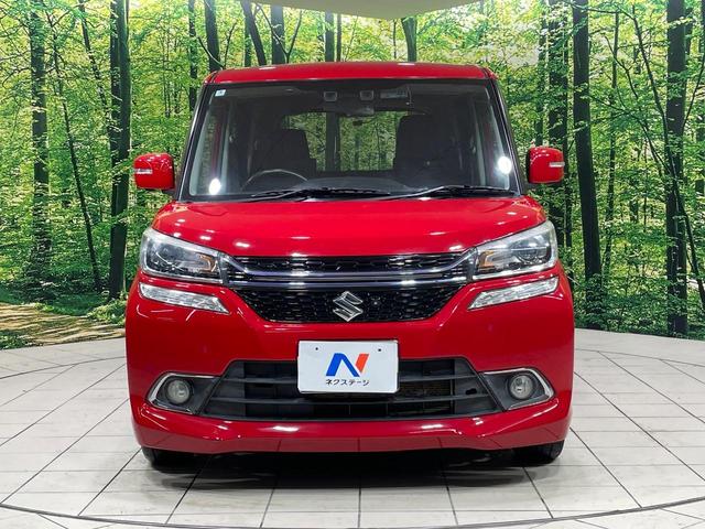 ソリオバンディット ハイブリッドＳＶ　純正８型ナビ　衝突被害軽減システム　電動スライドドア　禁煙車　Ｂｌｕｅｔｏｏｔｈ接続　フルセグ　シートヒーター　ＬＥＤヘッド　ＥＴＣ　クルコン　車線逸脱警報　オートライト　オートエアコン（14枚目）