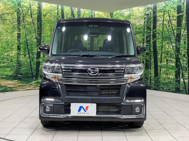 タント カスタムRS トップエディションSAIII 両側電動ドア 純正SDナビ バックカメラ 衝突被害軽減システム 禁煙車 ハーフレザーシート シートヒーター スマートキー LEDヘッド 純正15インチアルミ オートライト オートエアコン(14枚目)