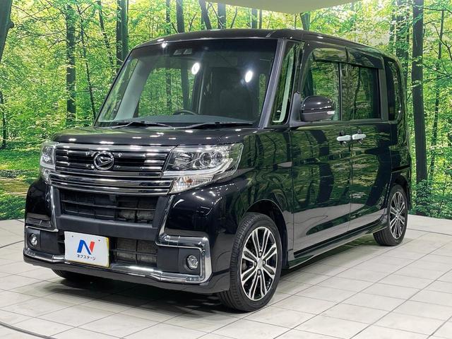 タント カスタムRS トップエディションSAIII 両側電動ドア 純正SDナビ バックカメラ 衝突被害軽減システム 禁煙車 ハーフレザーシート シートヒーター スマートキー LEDヘッド 純正15インチアルミ オートライト オートエアコン(40枚目)