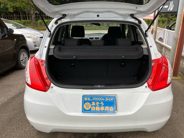 スイフト XG スマートキー プッシュスタートエンジン CDプレイヤー 運転席・助手席エアバッグ ABS 衝突安全ボディ エアコン パワーステアリング パワーウインドウ(15枚目)