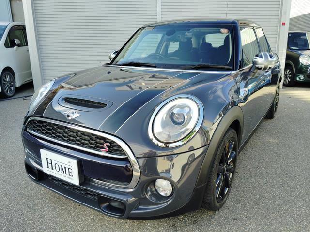 ＭＩＮＩ クーパーＳ　☆ユーザー様買取車☆純正ＪＣＷレッドステッチステアリング（パドル付き）☆純正ＯＰユニオンジャックミラーカバー☆純正ＨＤＤナビ☆ＬＥＤヘッドライト☆バックカメラ☆ＥＴＣ☆前後ドライブレコーダー（2枚目）