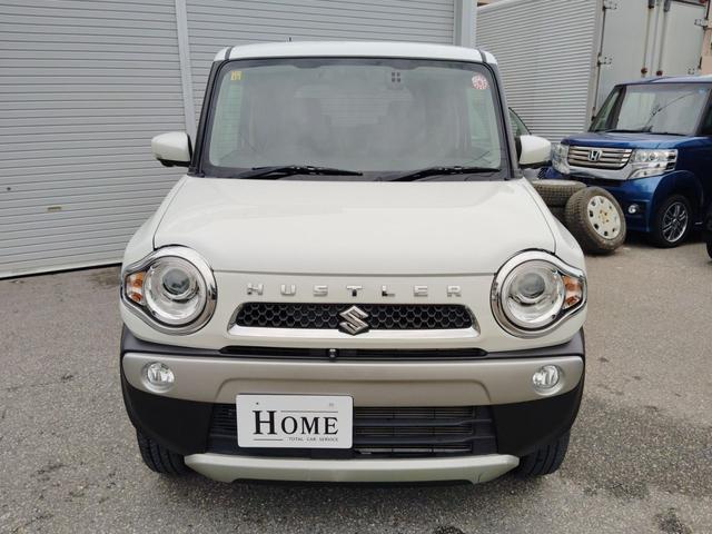 ハスラー X ☆ユーザー様買取車☆東海地方仕入れ☆純正スマホ連携ナビ&フルセグTV☆Bluetooth☆アラウンドビューモニター☆衝突被害軽減ブレーキ☆シートヒーター☆ETC☆ドライブレコーダー☆HID(3枚目)