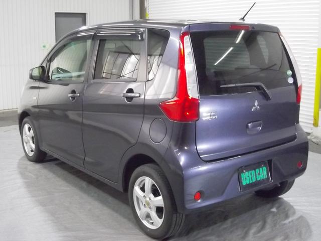 eKワゴン M アイドリングストップ ABS エアバック CDステレオ 社外アルミホイール(3枚目)