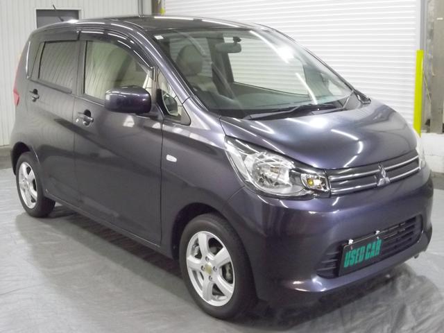 eKワゴン M アイドリングストップ ABS エアバック CDステレオ 社外アルミホイール(4枚目)