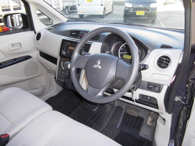 eKワゴン M アイドリングストップ ABS エアバック CDステレオ 社外アルミホイール(9枚目)