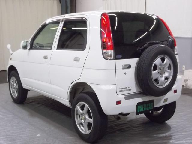 テリオスキッド CLリミテッド 4WDターボ マニュアル5速 ABS エアバック CDステレオ 電格リモコンミラー キーレス(3枚目)