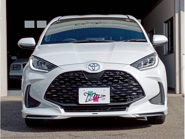 ヤリス ハイブリッドＺ　モデリスタエアロ　純正ナビ　フルセグ　Ｂｌｕｅｔｏｏｔｈ　Ｂカメラ　前後ドラレコ　ＥＴＣ　ハーフレザーシート　シートヒーター　クルーズコントロール　レーンキープアシスト　クリアランスソナー　純正ＡＷ（10枚目）