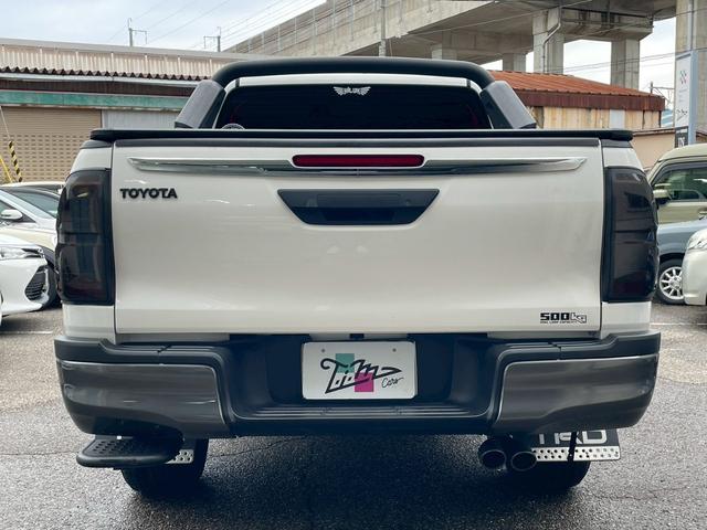 ハイラックス Ｚ　ブラックラリーエディション　４ＷＤ　社外ナビ　バックモニター　ＴＲＤアルミ　ＴＲＤスキッドプレート　ＴＲＤマッドフラップ　オートステップ　トノカバー　ベッドライナー　スポーツバー　レーダークルーズ　フルセグ　Ｂｌｕｅｔｏｏｔｈ（14枚目）