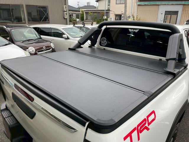 ハイラックス Ｚ　ブラックラリーエディション　４ＷＤ　社外ナビ　バックモニター　ＴＲＤアルミ　ＴＲＤスキッドプレート　ＴＲＤマッドフラップ　オートステップ　トノカバー　ベッドライナー　スポーツバー　レーダークルーズ　フルセグ　Ｂｌｕｅｔｏｏｔｈ（53枚目）