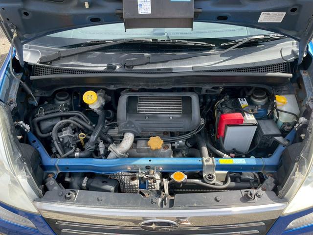 ステラ カスタムRS Sエディション 社外ナビ 社外14インチアルミ STi製フロントスポイラー スーパーチャージャー HIDヘッドライト フロントフォグランプ リアスポイラー キーレスキー マフラーカッター タコメーター シートリフター(62枚目)