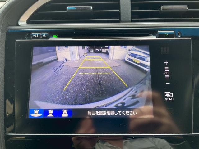 シャトル ハイブリッドX インターナビ バックモニター LEDヘッドライト クルーズコントロール オートライト ETC フルセグ USB・HDMI接続可能 ステアリングスイッチ 社外15インチアルミ パドルシフト ハーフレザー(29枚目)