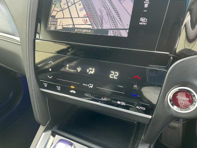 シャトル ハイブリッドX インターナビ バックモニター LEDヘッドライト クルーズコントロール オートライト ETC フルセグ USB・HDMI接続可能 ステアリングスイッチ 社外15インチアルミ パドルシフト ハーフレザー(30枚目)