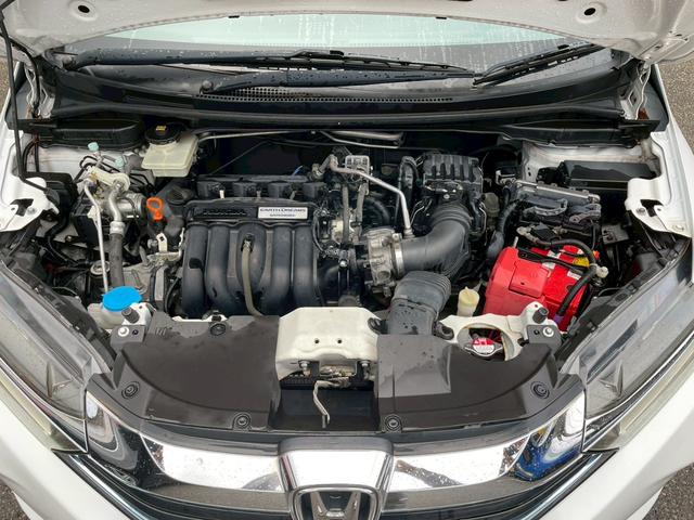 シャトル ハイブリッドX インターナビ バックモニター LEDヘッドライト クルーズコントロール オートライト ETC フルセグ USB・HDMI接続可能 ステアリングスイッチ 社外15インチアルミ パドルシフト ハーフレザー(61枚目)