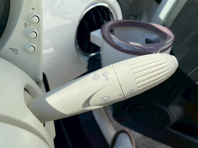 500 ツインエア ポップ 純正ディスプレイオーディオ Bluetooth キーレスキー ETC フォグランプ 前後ドライブレコーダー USBソケット ステアリングスイッチ 革巻ステアリング シートリフター チルトステアリング(40枚目)