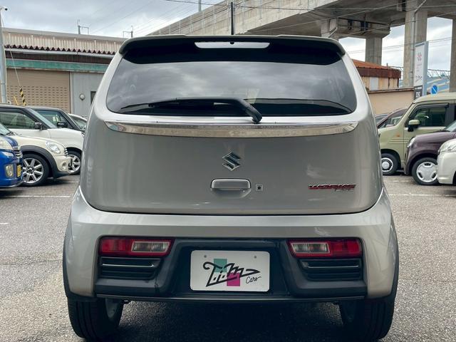 アルトワークス ベースグレード　４ＷＤ　５速ＭＴ　純正１５インチアルミ　プッシュスタート　オートライト　フロントフォグランプ　ＲＥＣＡＲＯシート　ヒーテッドドアミラーウインカー　ステアリングリモコン　チルトステア　リアスポイラー（14枚目）