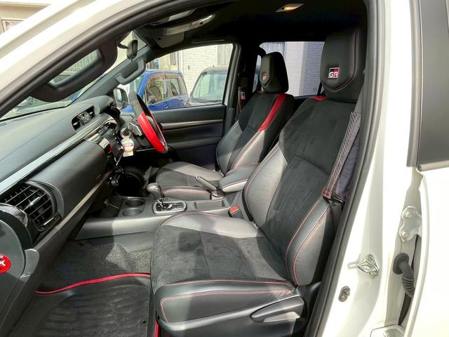 ハイラックス Ｚ　ＧＲスポーツ　純正ディスプレイオーディオ　全方位モニター　プリクラッシュセーフティ　キャノピー　ルーフキャリアー　パワーシート　合皮コンビシート　レッドキャリパー　ＥＴＣ　ドライブレコーダー　ＬＥＤヘッドランプ（23枚目）