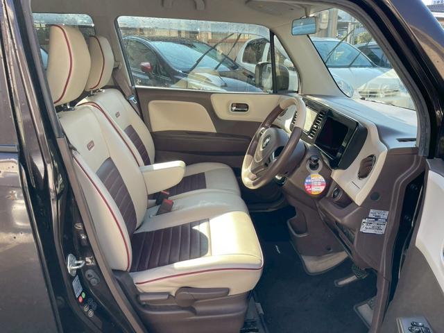 ＭＲワゴンＷｉｔ ＬＳ　社外メモリーナビ　Ｂｌｕｅｔｏｏｔｈ　フルセグ　プッシュスタート　ブラウン合皮シート　ＨＩＤヘッドライト　オートライト　ベンチシート　ＥＴＣ　純正１４インチアルミ　アイドリングストップ　シートリフター（21枚目）