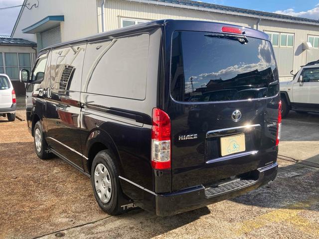 ハイエースバン スーパーGL ダークプライムII 4WD ドライブレコーダー 全周囲カメラ ナビ TV レーンアシスト 衝突被害軽減システム 両側スライドドア オートマチックハイビーム オートライト スマートキー 電動格納ミラー CVT CD(18枚目)