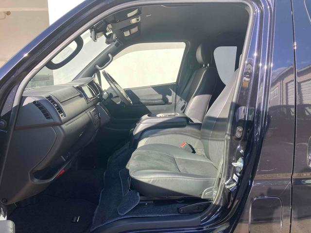 ハイエースバン スーパーGL ダークプライムII 4WD ドライブレコーダー 全周囲カメラ ナビ TV レーンアシスト 衝突被害軽減システム 両側スライドドア オートマチックハイビーム オートライト スマートキー 電動格納ミラー CVT CD(42枚目)