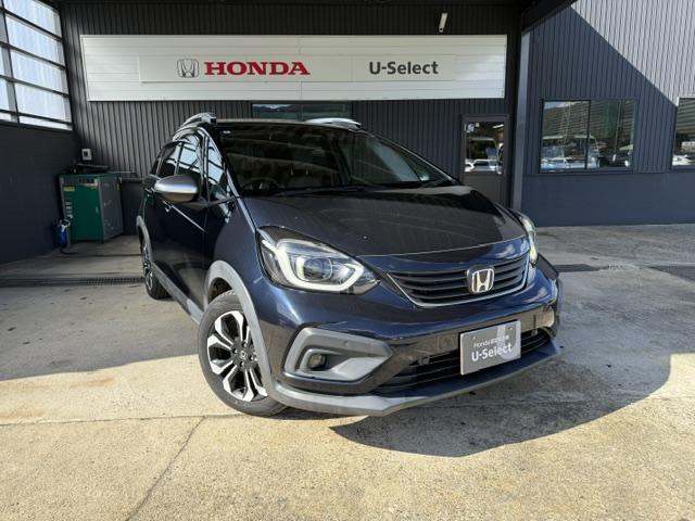 フィット e:HEVクロスター 4WDETCドラレコインターナビフルセグアルミホイールLEDヘッドライトHondaCONNECTフロアマット(7枚目)