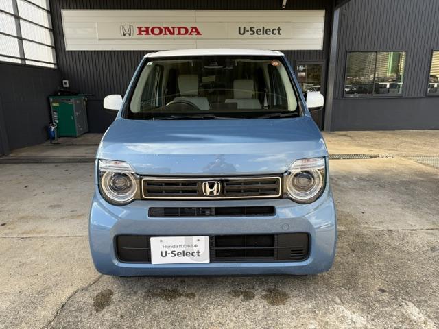 Ｎ−ＷＧＮＬホンダセンシングのご紹介です！ボディーカラーは、ホライズンシーブルー・パールとタフタホワイトのツートンカラースタイルとなっております☆