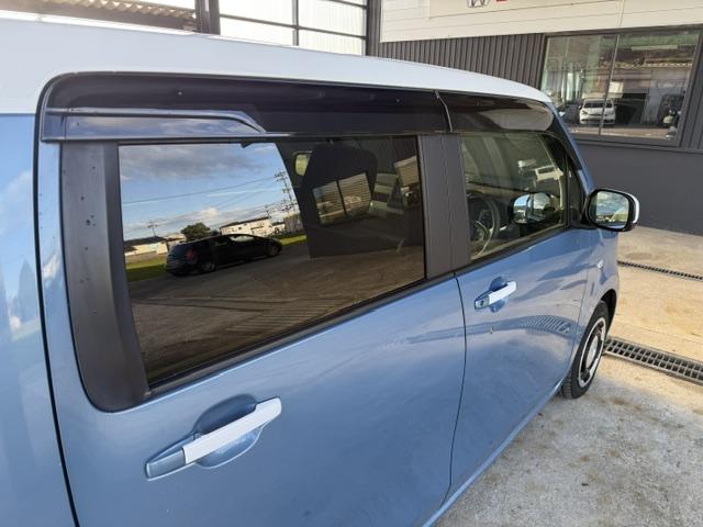 【ドアバイザー】ドアバイザーがついていると、雨の日でも雨の侵入もなく換気ができます☆